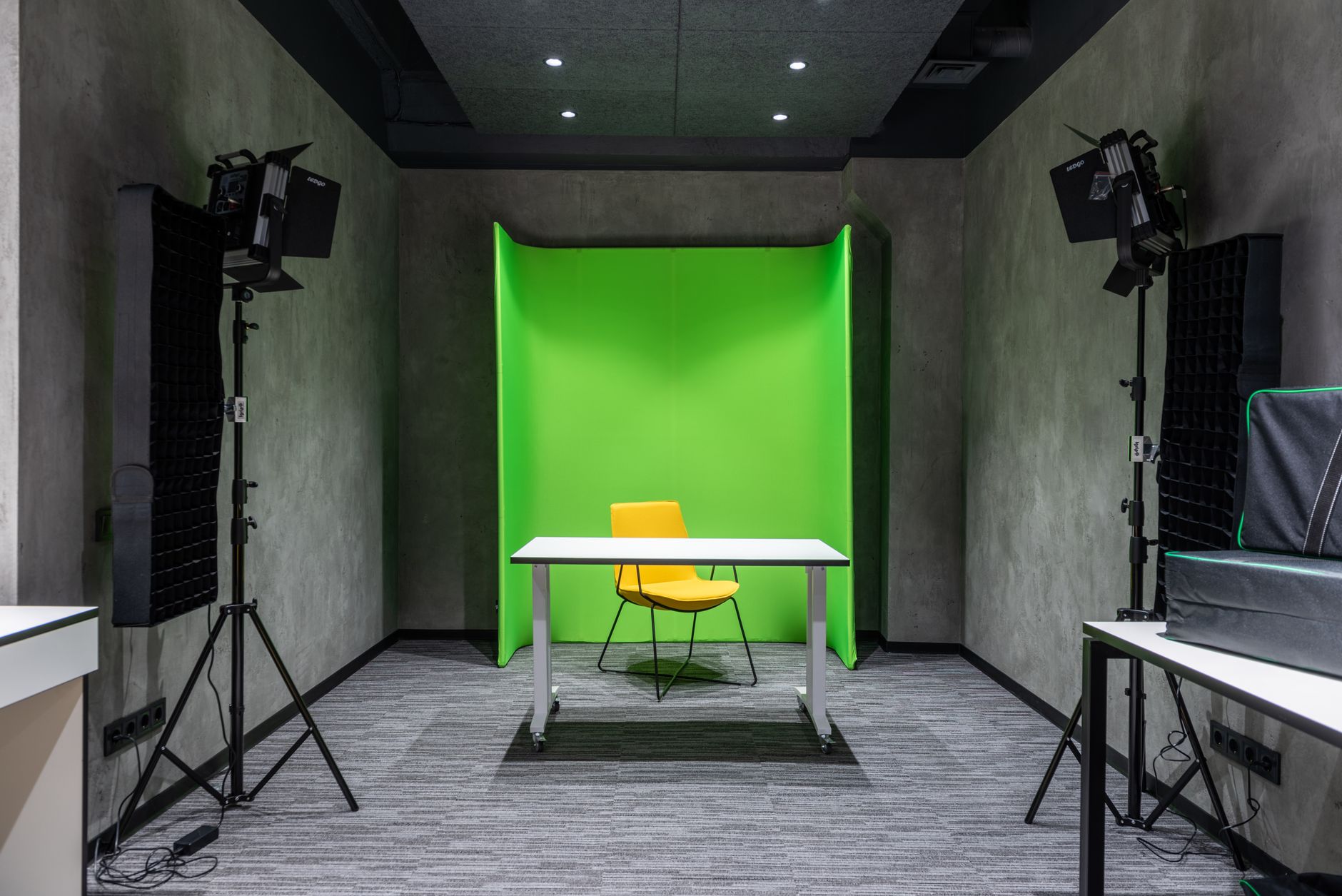 Lighting setups for high quality corporate interviews